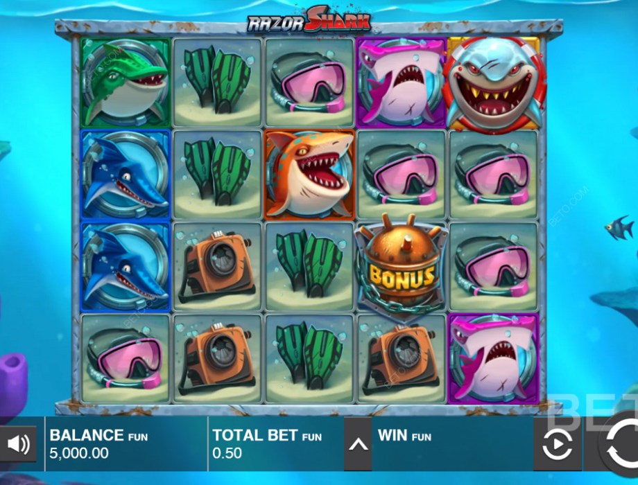 Razor Shark от Push Gaming